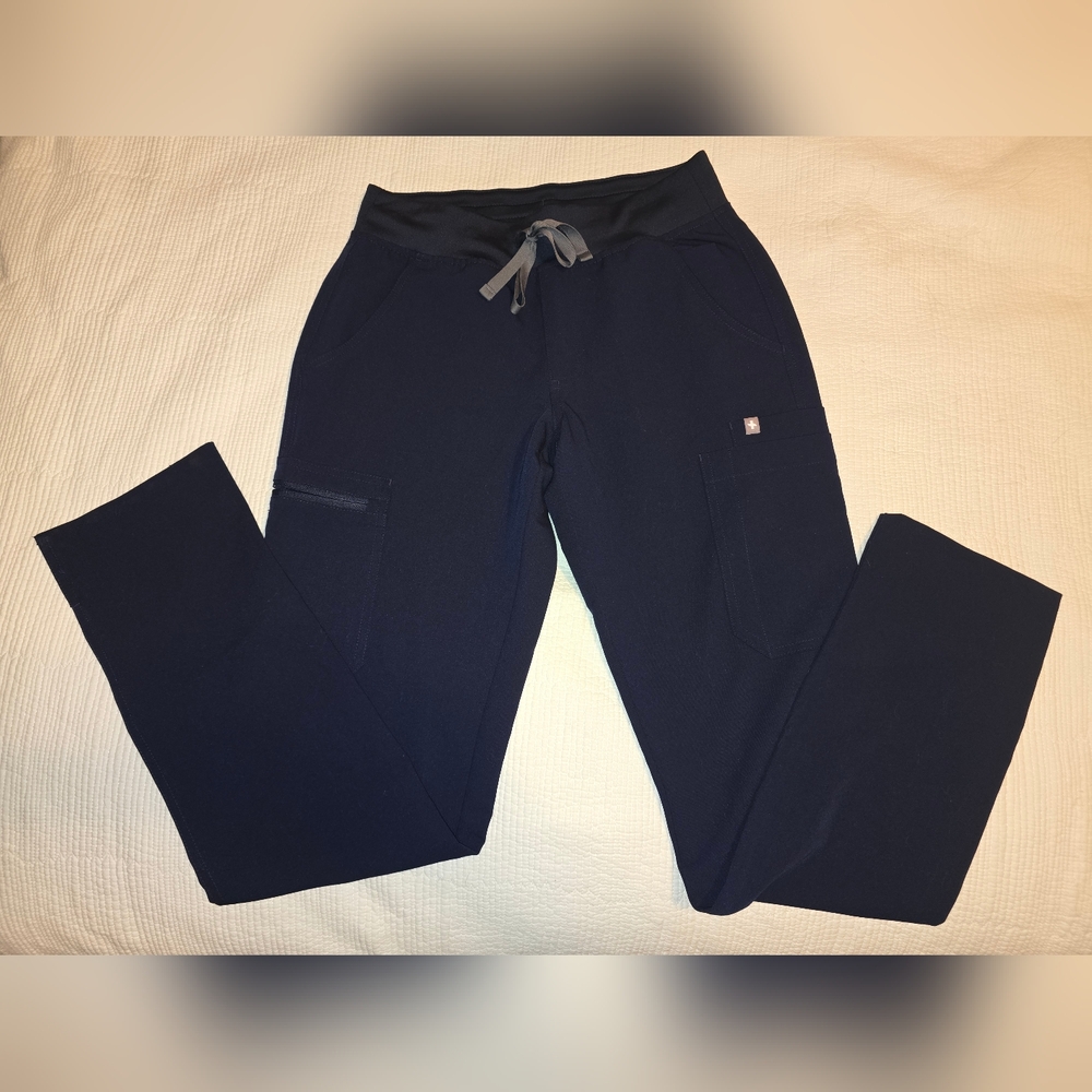 Figs Navy Technical Collection Pants Yola XS Yoga Waistband